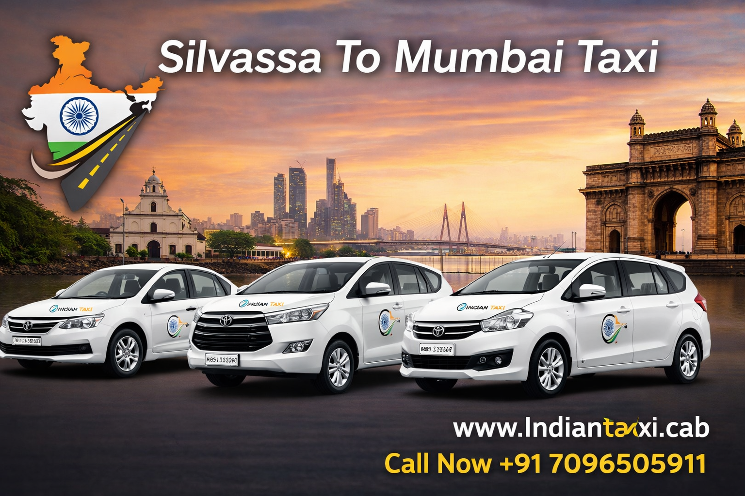Silvassa To Mumbai Taxi Road Trip – Distance, Time and Useful Travel Information | Indian Taxi