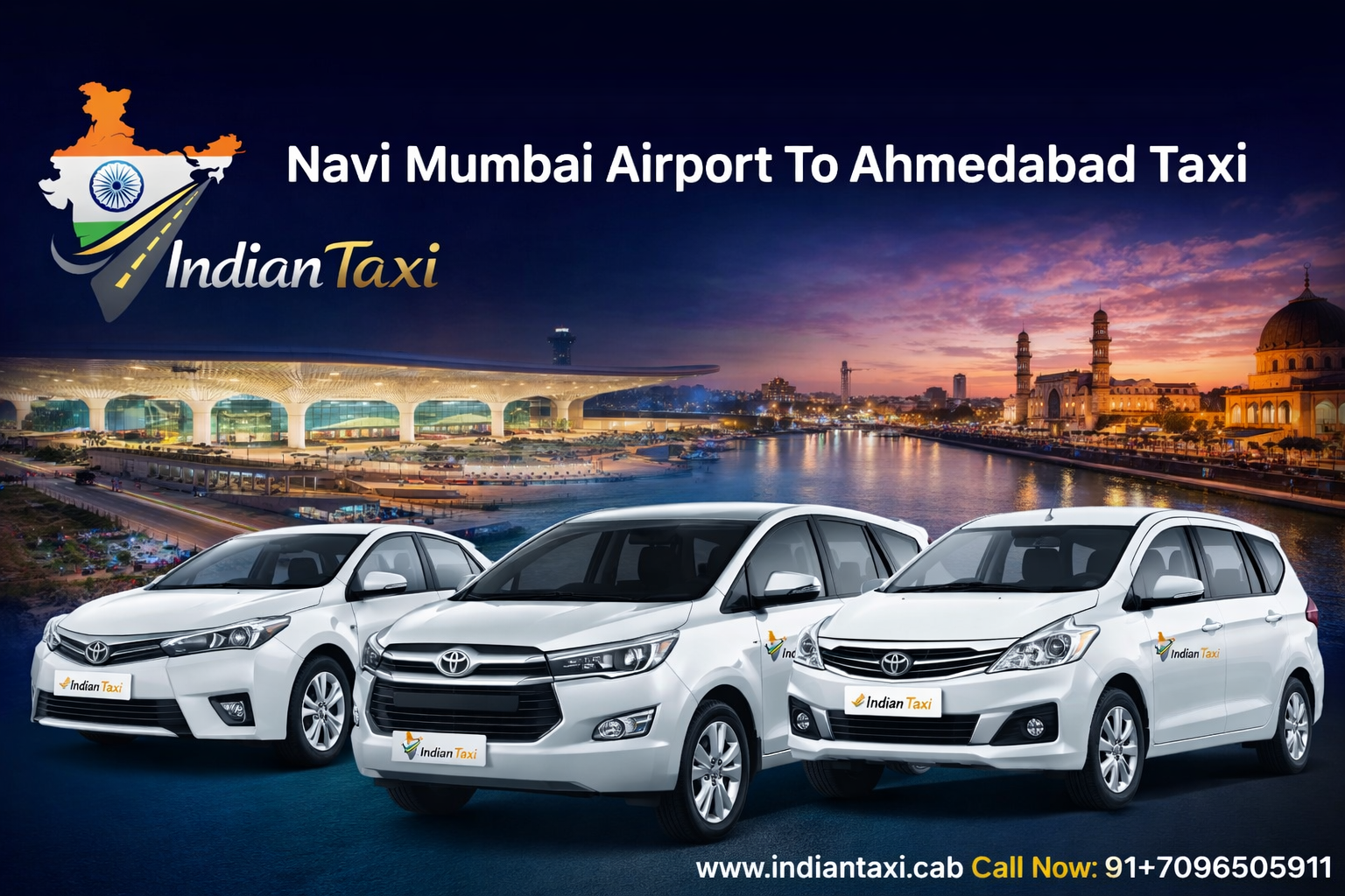 Navi Mumbai Airport To Ahmedabad by Road – Distance, Time and Useful Travel Information